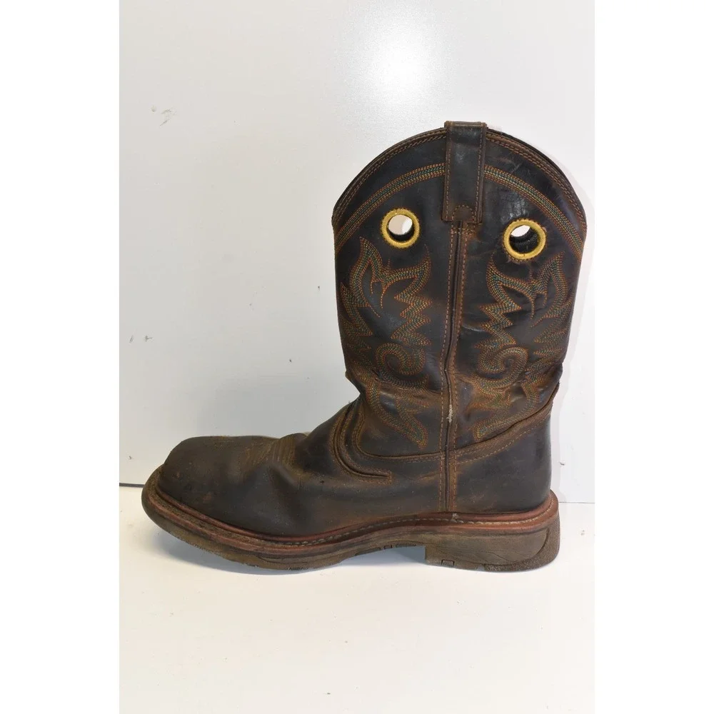 Double-H Men's Elijah Composite Toe Work‎ Boots Size 11D Brown Leather DH5241